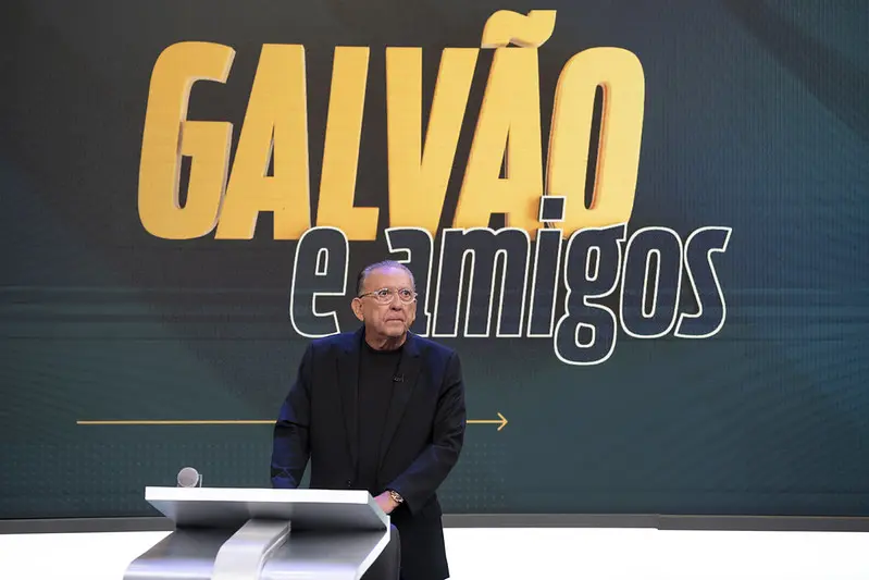 Galvão Bueno quebra silêncio e fala pela 1ª vez sobre cirurgia (Foto: Renato Pizzutto/Band) 