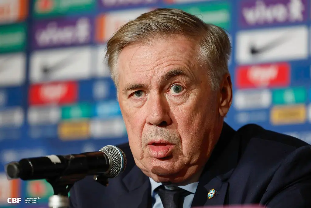 Ancelotti anunciou a convocação (Foto: Rafael Ribeiro / CBF)