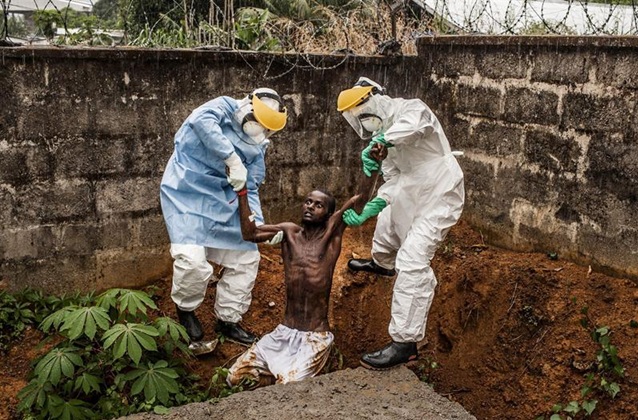 Surto de ebola na Africa. Reprodução/internet