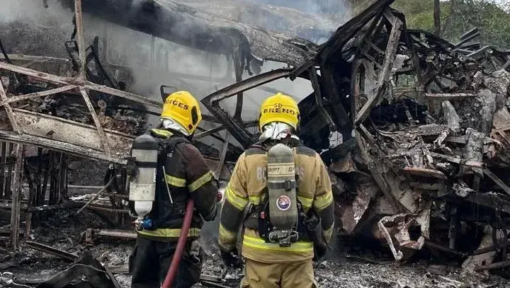 Até o momento, foram contabilizadas 14 vítimas pelas equipes do Corpo de Bombeiros • CBMMG