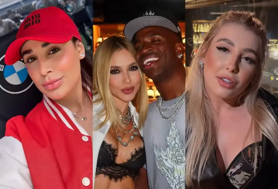 Modelos atreladas ao fim do relacionamento de Virginia Fonseca e Vinicius Júnior (Foto: Reprdução/Redes sociais)