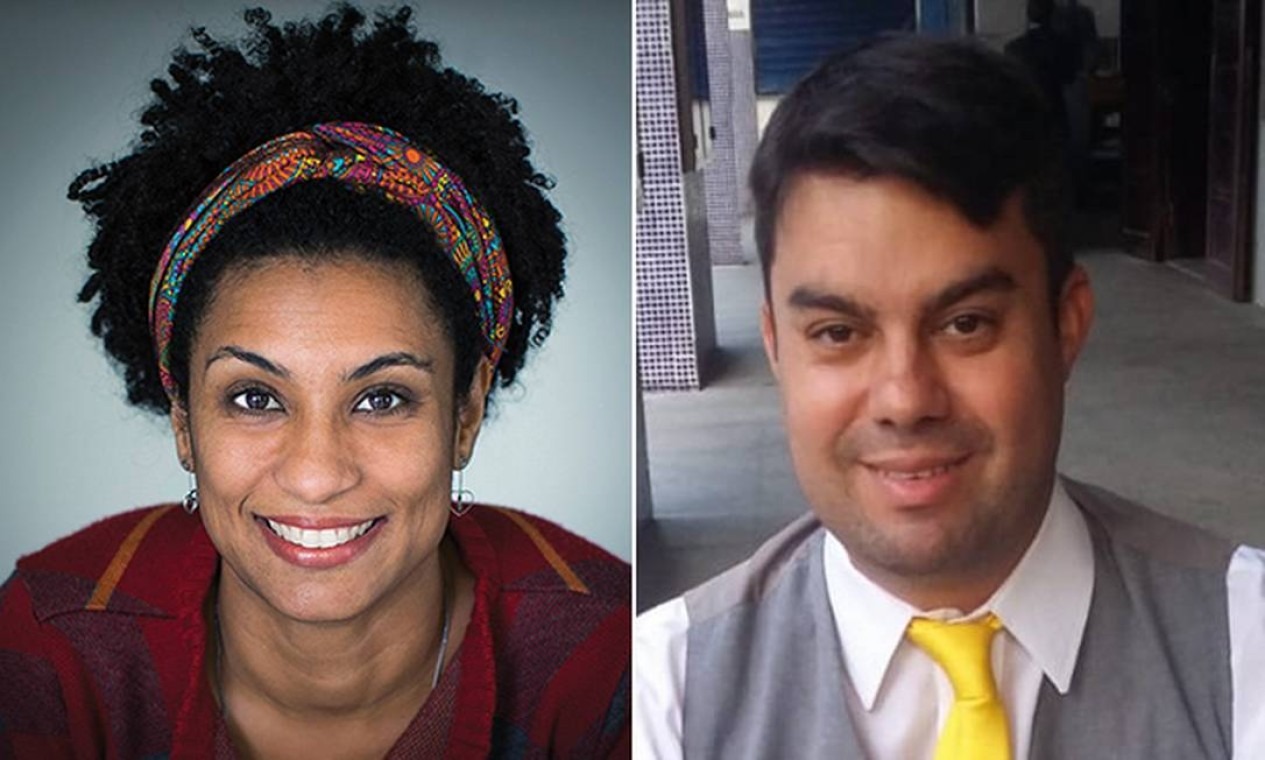 Marielle Franco e Anderson Gomes - Foto: Reprodução/Redes Sociais 