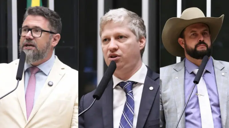 Deputados afastados pelo Conselho de Ética - Foto: Reprodução/Agência Câmara 