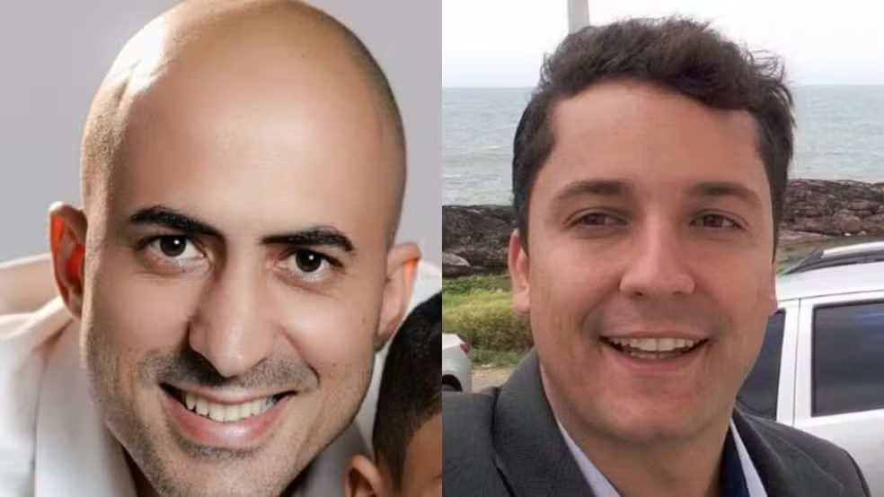 Wellington Oliveira, de 34 anos, e Fernando Moreira Souto, de 36 (Foto: Reprodução / Redes Sociais)