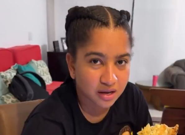 Milena soltou informação em vídeo (Foto: Reprodução)