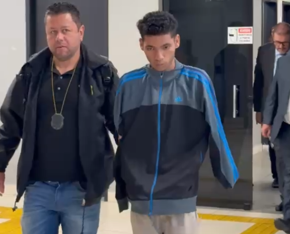 Alessandro Martins dos Santos, de 21 anos, foi preso na Bahia (Foto: Reprodução)