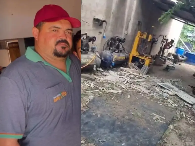 Jadeilson morreu após pneu de caminhão explodir (Foto: Reprodução / Redes Sociais)