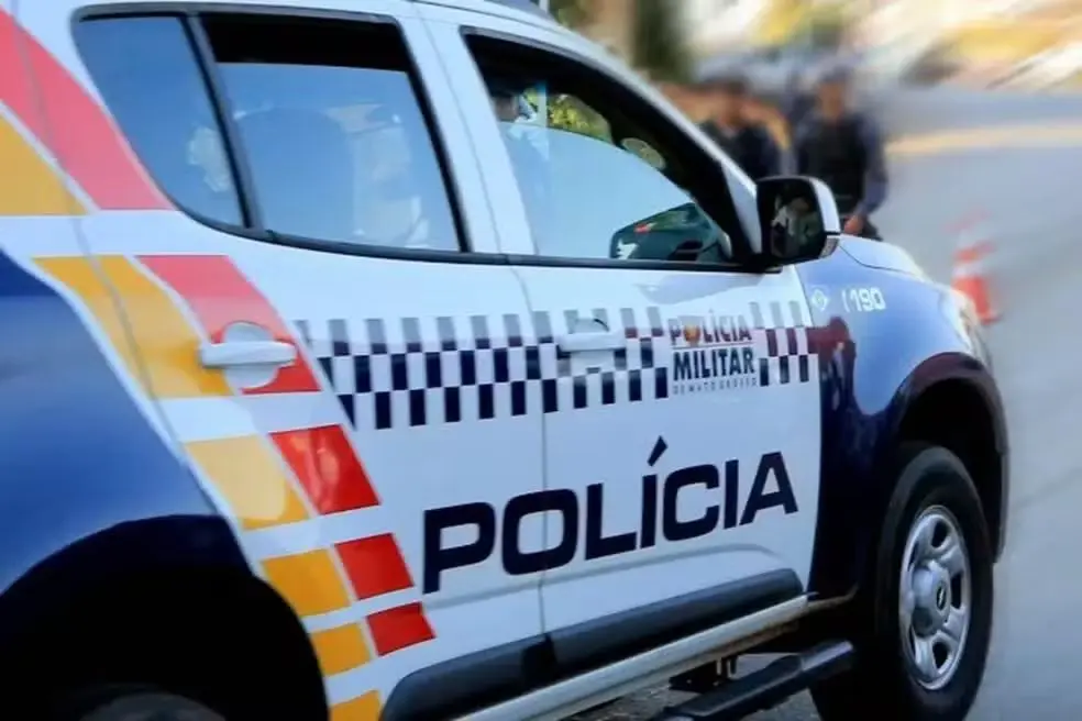 Suspeito foi detido em flagrante (Foto: Polícia Militar MT)