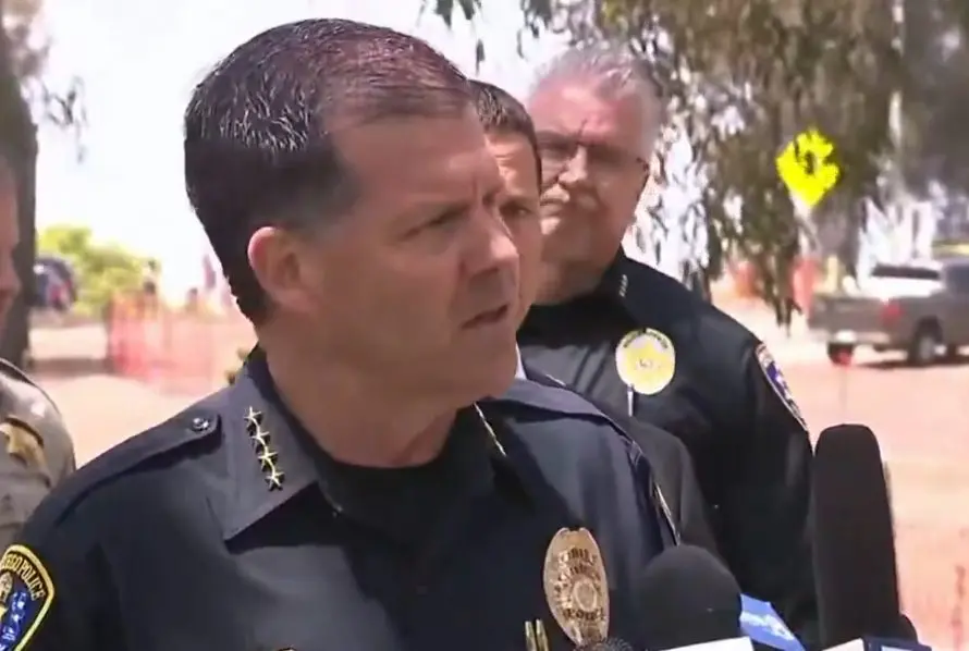 Scott Wahl, chefe da polícia de San Diego (Foto: Reprodução)