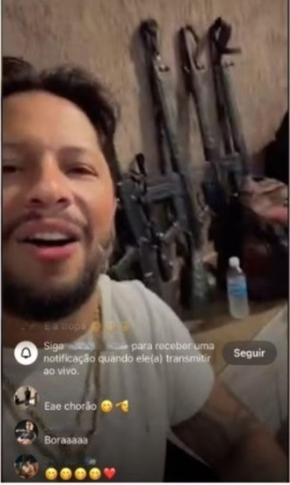 Edenison Luiz Moura de Melo, o ‘Chorão’ (Foto: Reprodução / Redes Sociais)