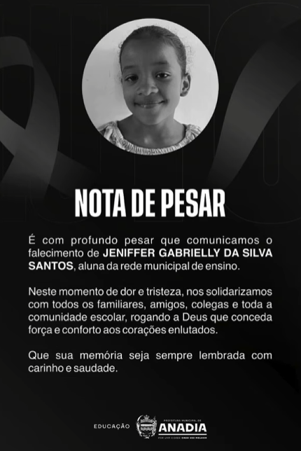 Prefeitura lamentou morte da jovem (Foto: Reprodução / Redes Sociais)
