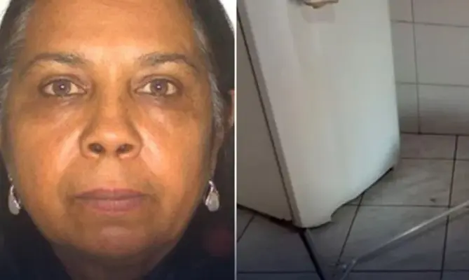 Mulher leva choque e morre após rodo de alumínio encostar em geladeira durante limpeza