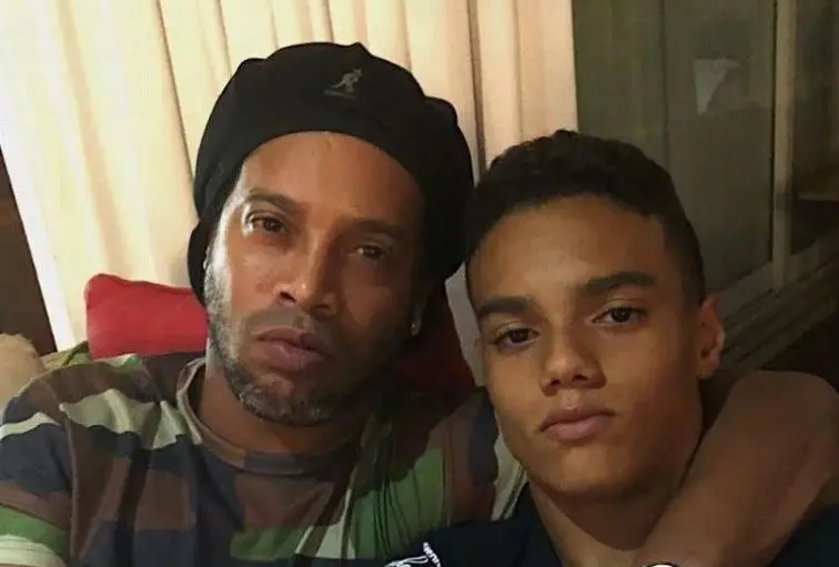 Ronaldinho Gaúcho e João Mendes