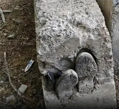 Imagem de homem concretado vivo por facção choca; saiba mais