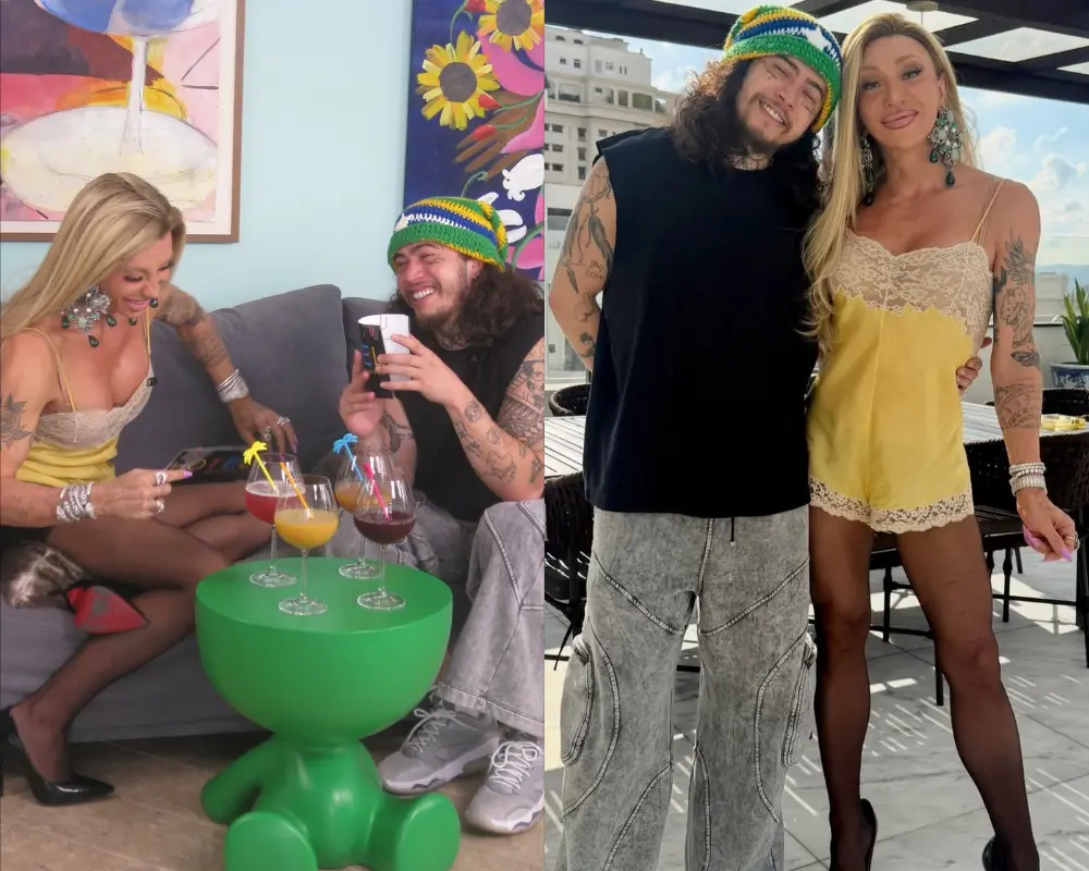 Whindersson Nunes e Maya Massafera. (Reprodução / redes sociais)