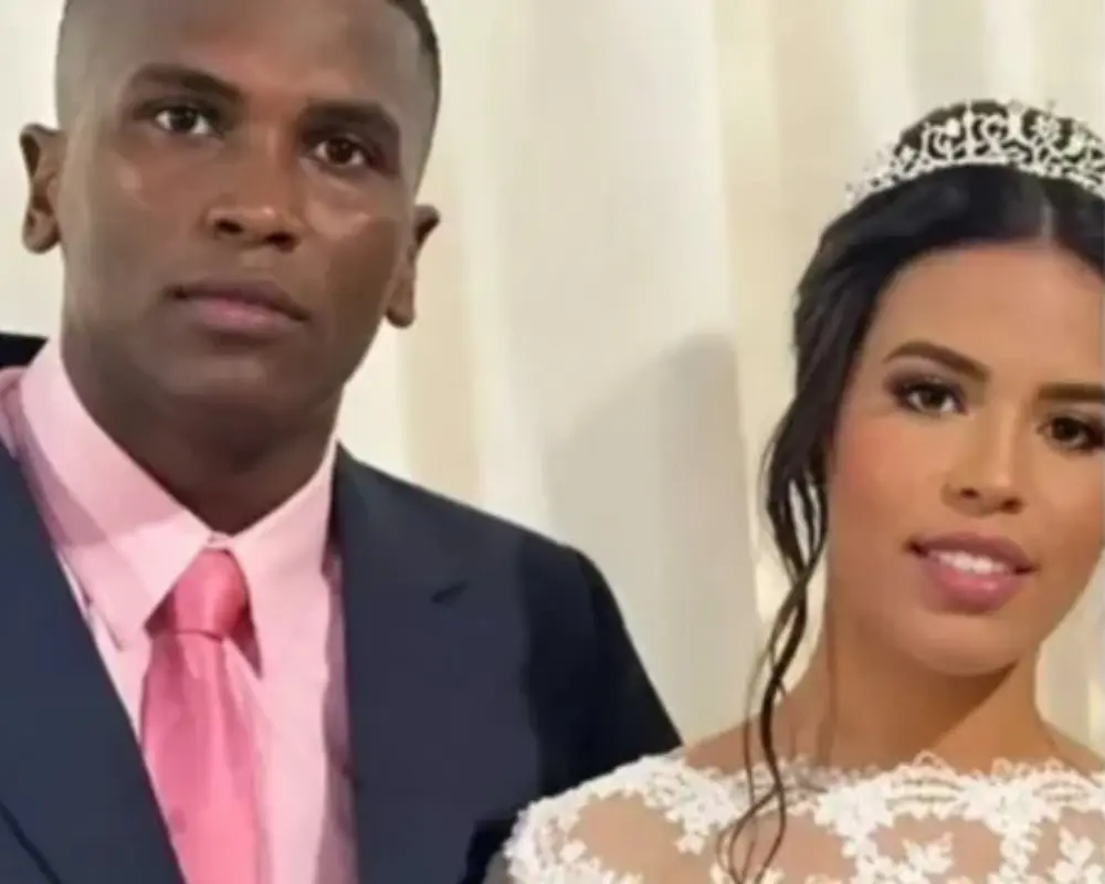 Yasmim da Silva Santos e Donizete Santos Silva. (Reprodução)