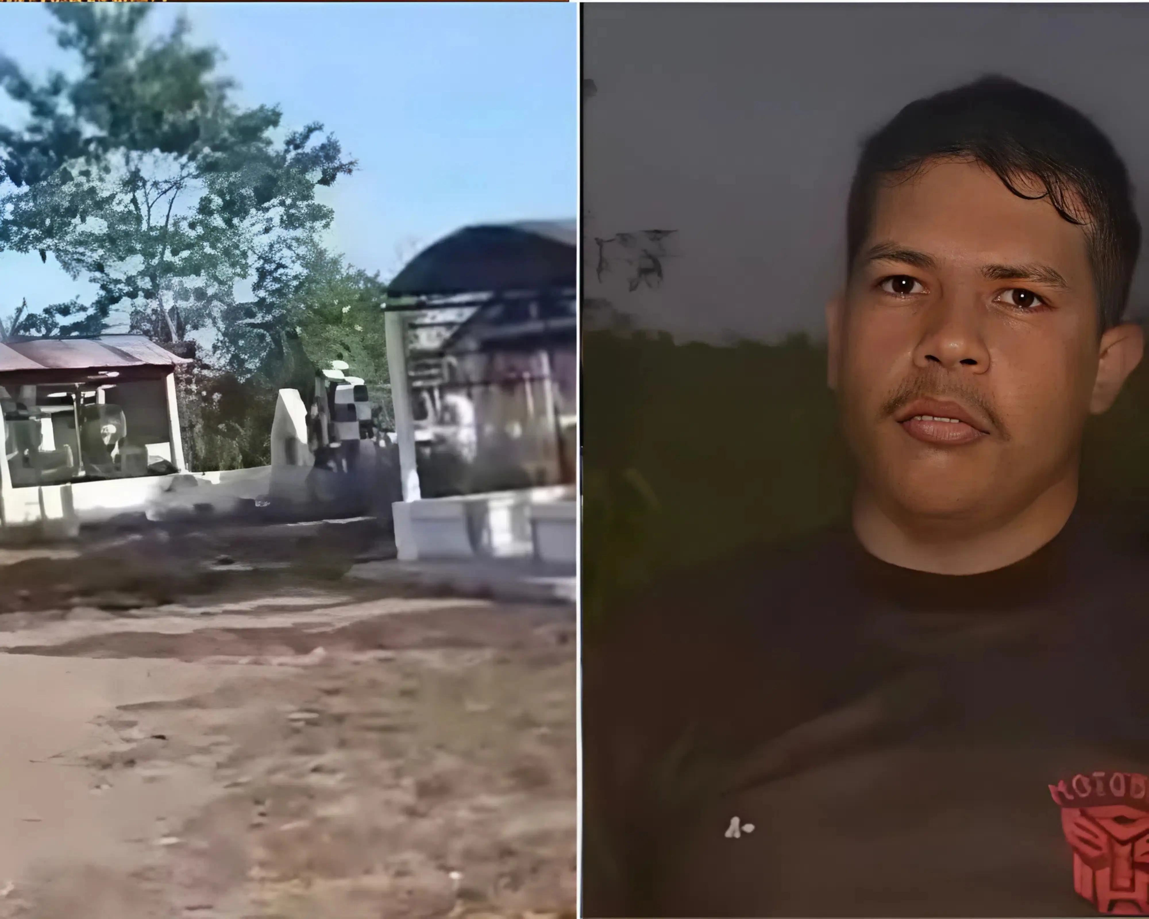 Vídeo mostra descoberta do corpo do motorista por aplicativo em cemitério