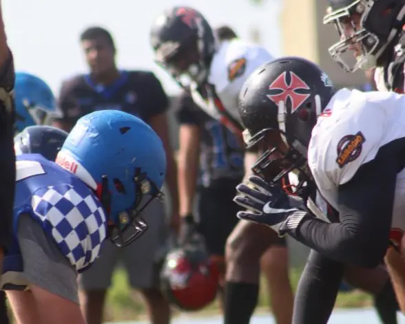 Time de flag football do Vasco