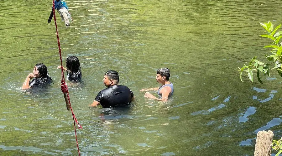 O caso aconteceu no Central Park Lake, em Kern (Foto: Reprodução)
