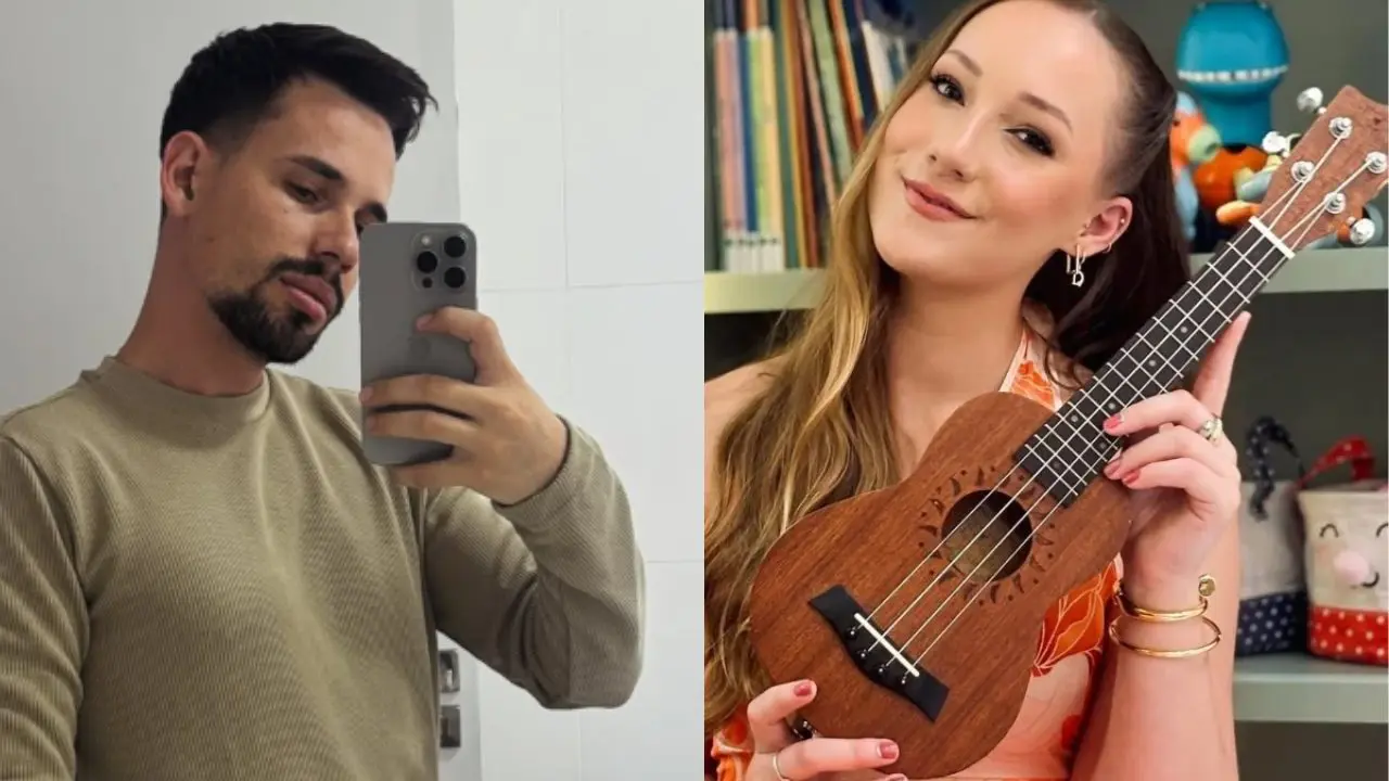 Lucas Borbas e Diulia Loregian (Reprodução/Redes  Sociais)