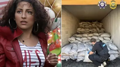 Atriz britânica é presa após apreensão de 320 kg de drogas