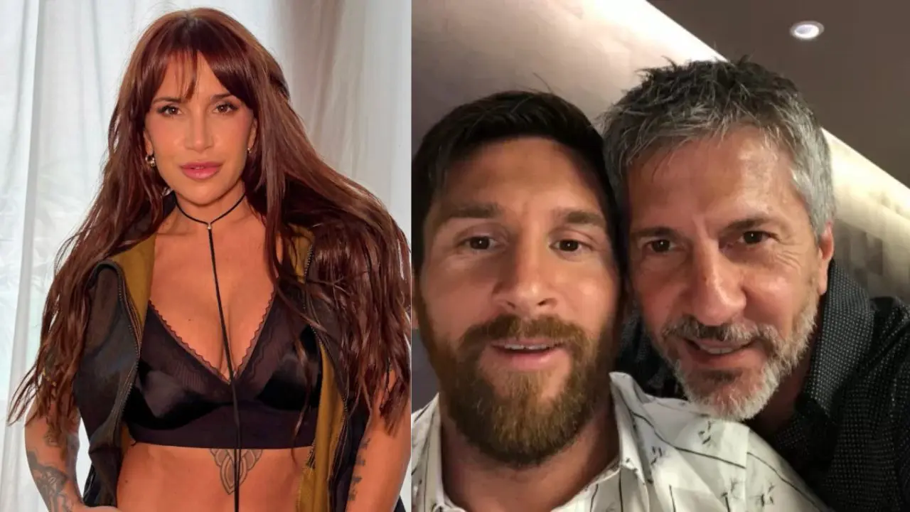 Florência, Messi e seu pai (Foto: Reprodução/Redes Sociais/@jorge.sole)