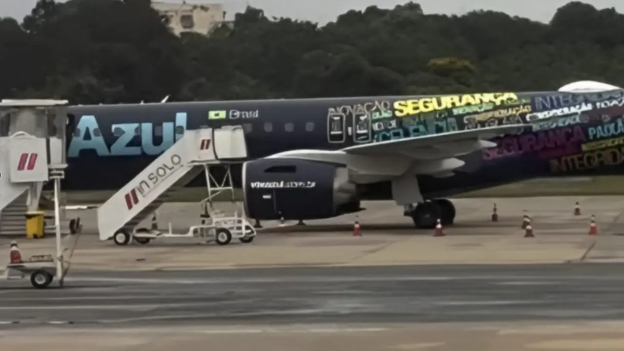 Avião da Azul (Foto: reprodução)