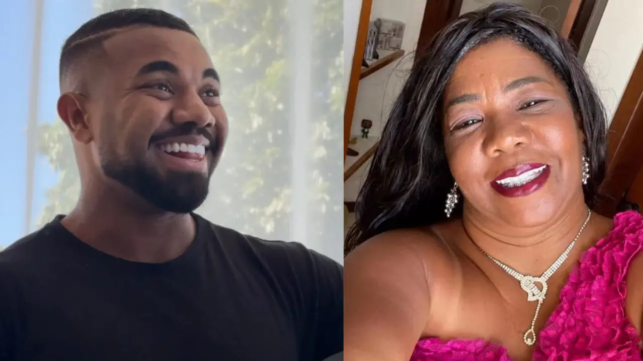 Davi Brito e sua mãe Elisangela (Reprodução/Redes Sociais)