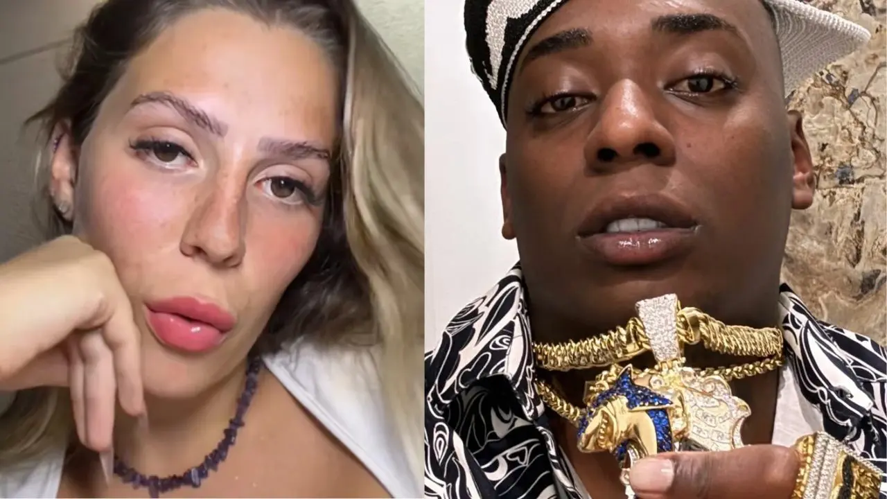 Malévola e Mc Negão (Reprodução/Redes Sociais)
