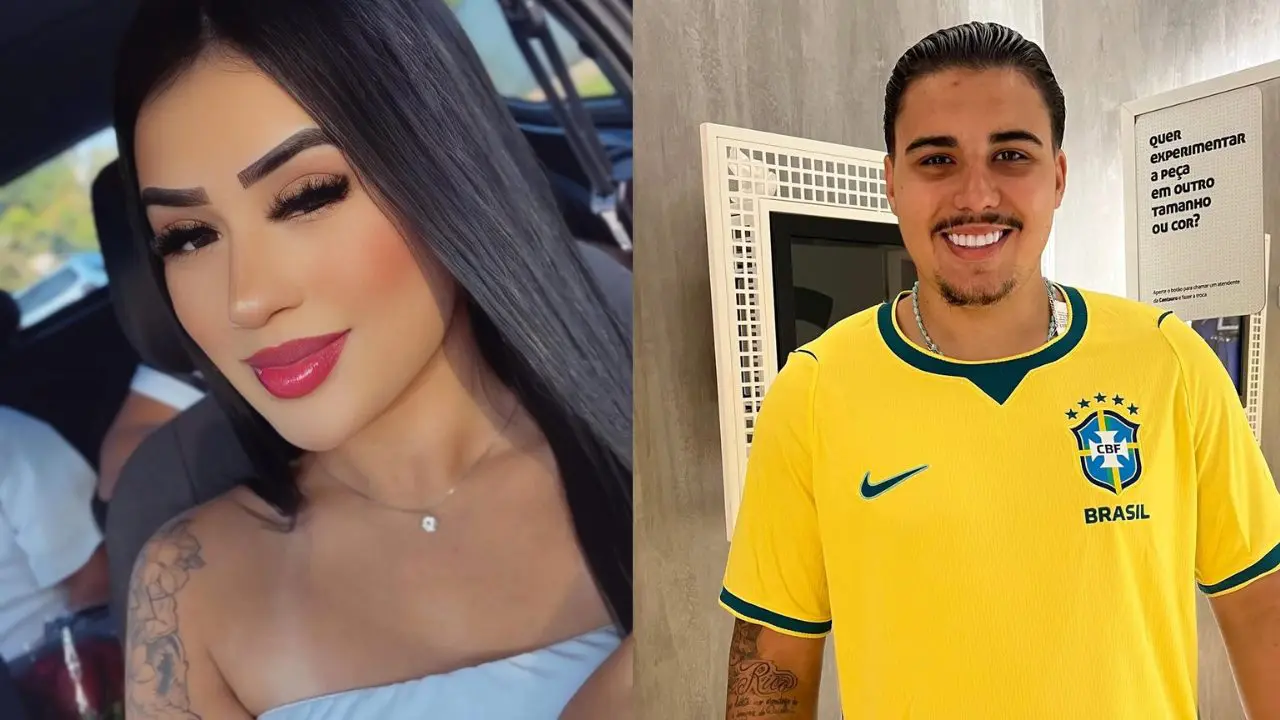 Rayne Luiza e Pedro Espindola (Reprodução/Redes Sociais)