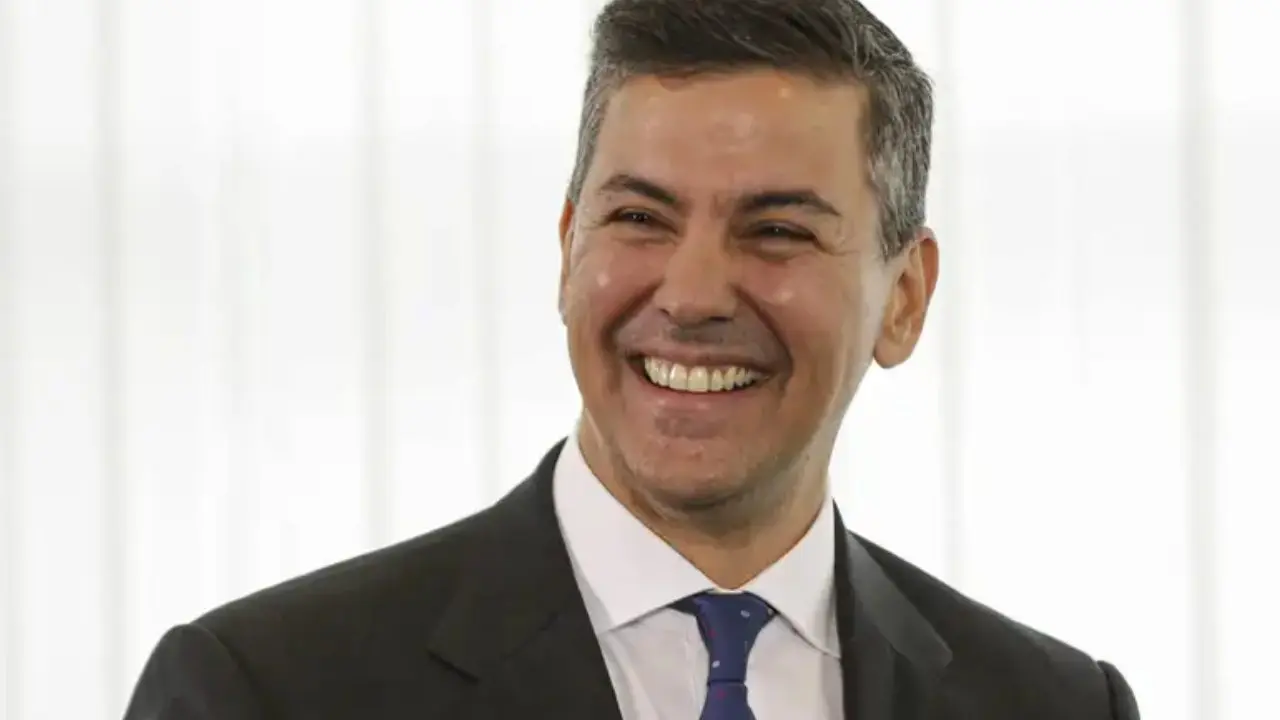 Presidente do Paraguai Santiago Peña (Foto:Marcelo Camargo/Agência Brasil)