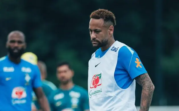 Neymar na Seleção Brasileira (Foto: Redes Sociais)