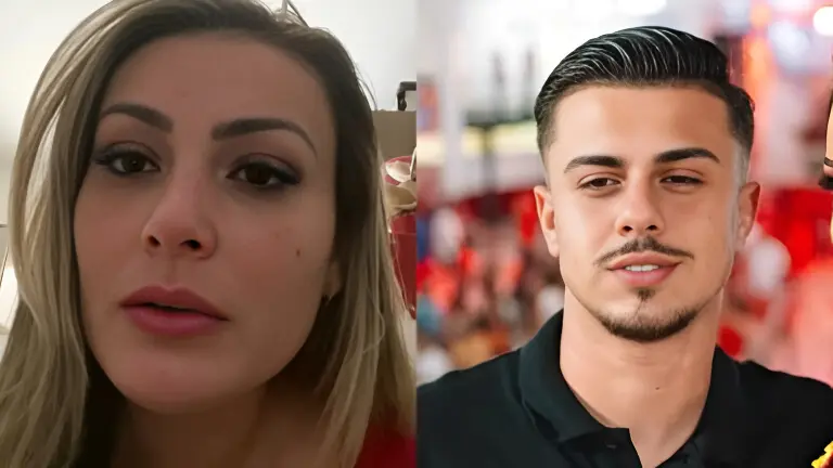 Andressa Urach anunciou o fim do casamento com Flávio Giglioli pelo Instagram; casal havia reatado semanas antes de novo término