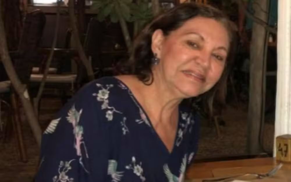 Maria da Glória Pereira da Silva Fávaro, de Ituverava, SP, morreu após cair de escada de avião durante desembarque — Foto: Redes sociais