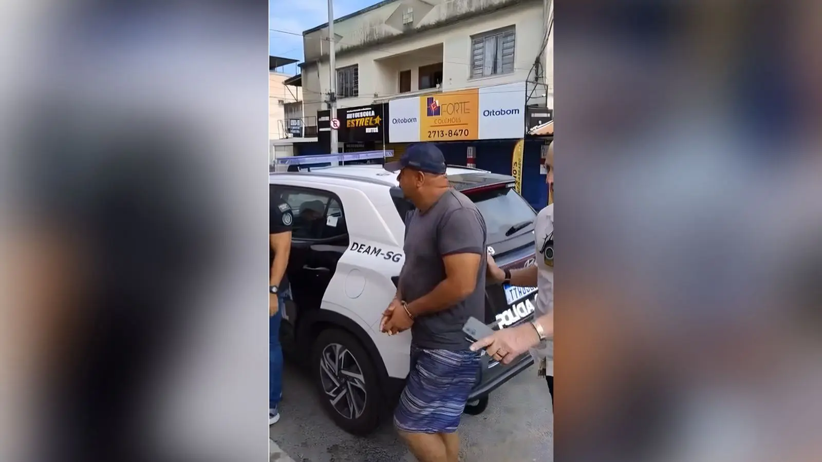 Homem é preso por tentar matar a esposa em plano macabro com ajuda da filha (Foto: Reprodução)