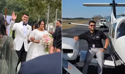 Noivo morre em queda de helicóptero após deixar festa de casamento