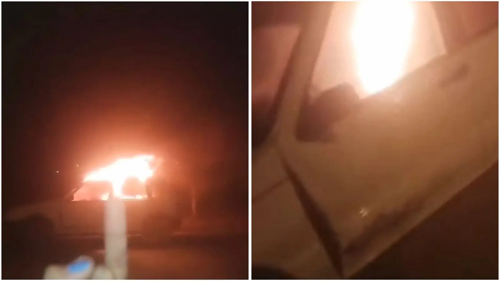 Mulher incendeia carro do namorado após suspeita de traição e vídeo viraliza nas redes sociais (Foto: Reprodução/Redes sociais)