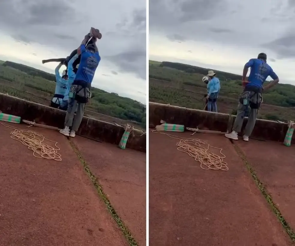 Maria Eduarda Rodrigues de Freitas morreu após salto de rope jump em Limeira. Foto: Reprodução.