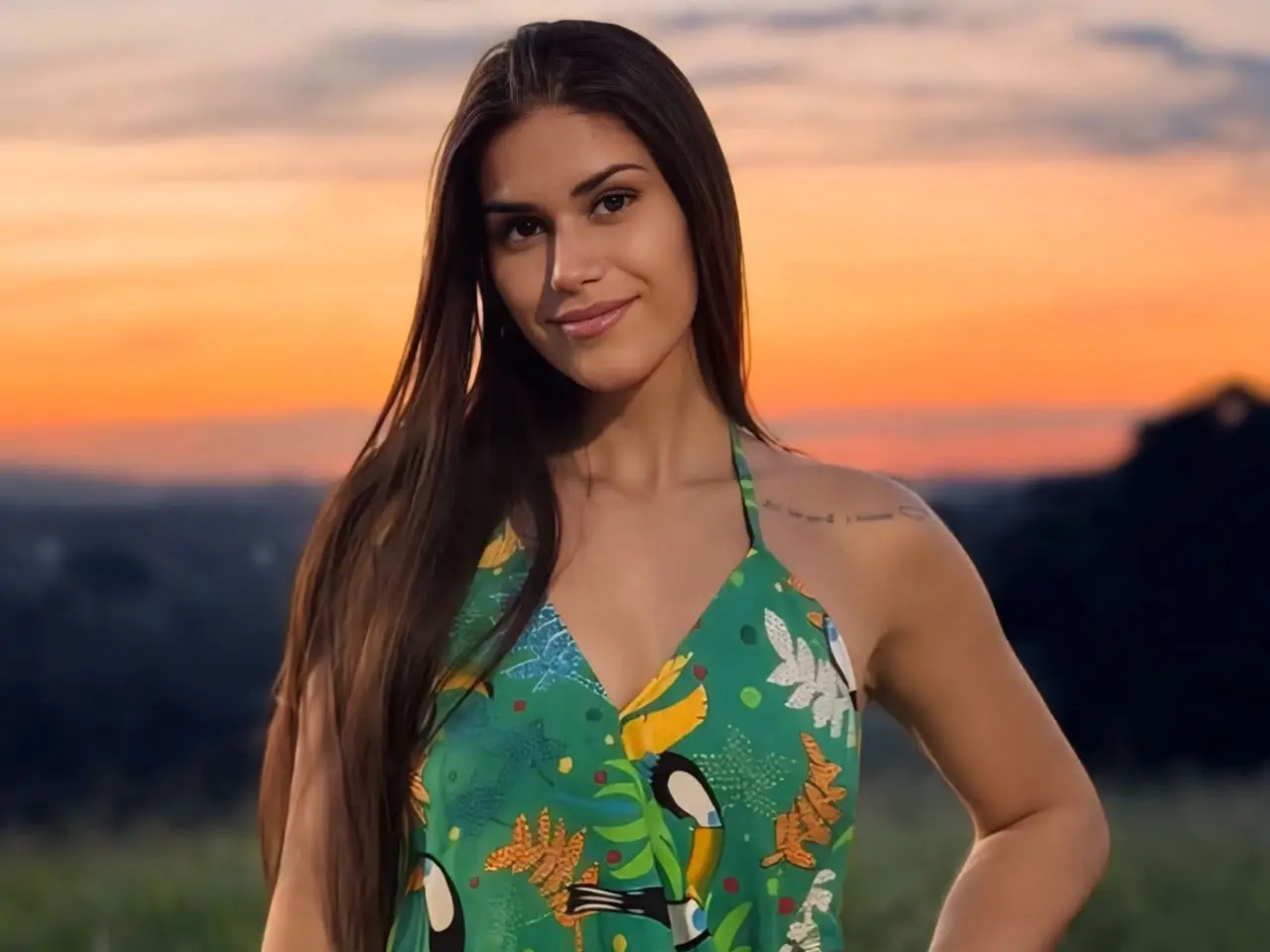 A influenciadora Larissa Francischinelli || Reprodução: Redes Sociais 