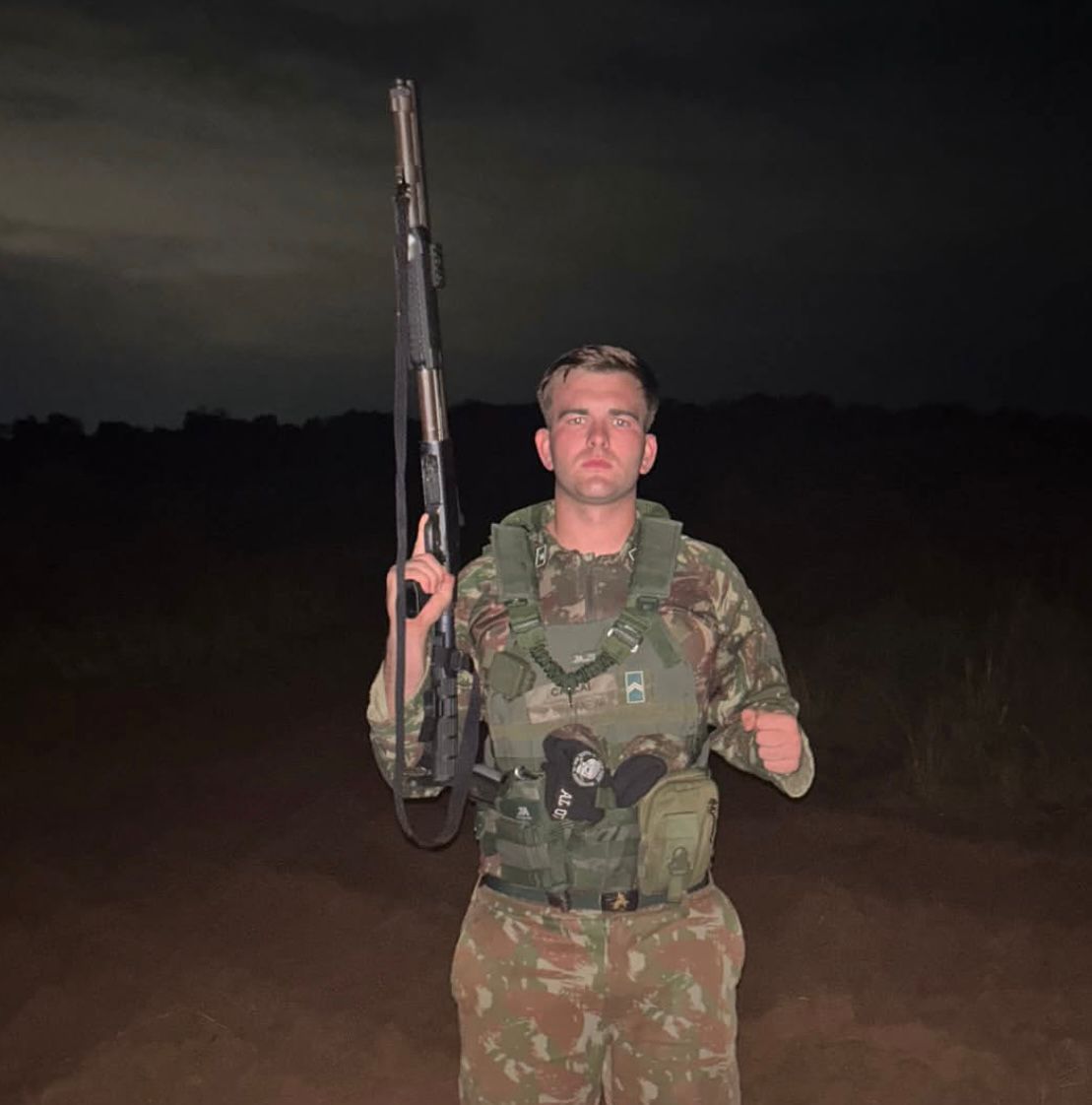 O rapaz servia ao exército e compartilhava rotina nas redes || Reprodução: Redes Sociais 