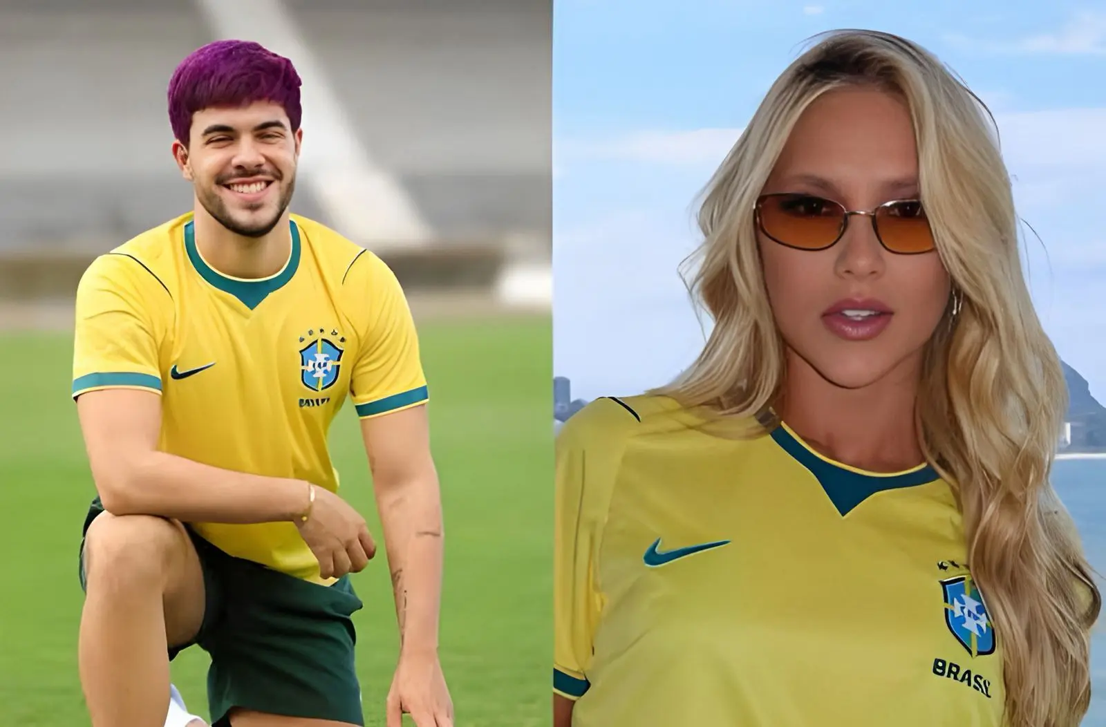 Álvaro Xaro e Virginia Fonseca (Foto: Reprodução/Redes sociais)
