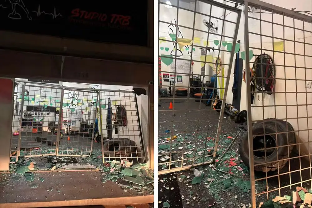 Homem destroi academia por ciúmes de ex-parceira e ameaça personal: ‘deixou ela no shape’  (Foto: Reprodução)