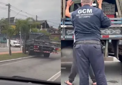 Motorista embriagado é preso após causar série de acidentes na contramão