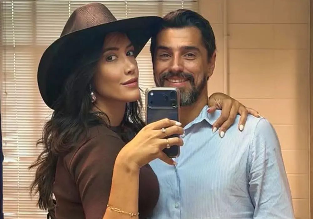 Alberto Cowboy e Priscila Monroy. (Reprodução)