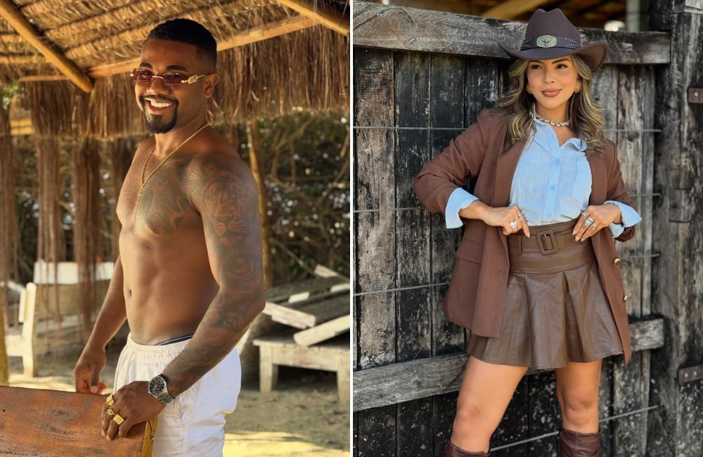 Davi Brito e Emilly Araújo