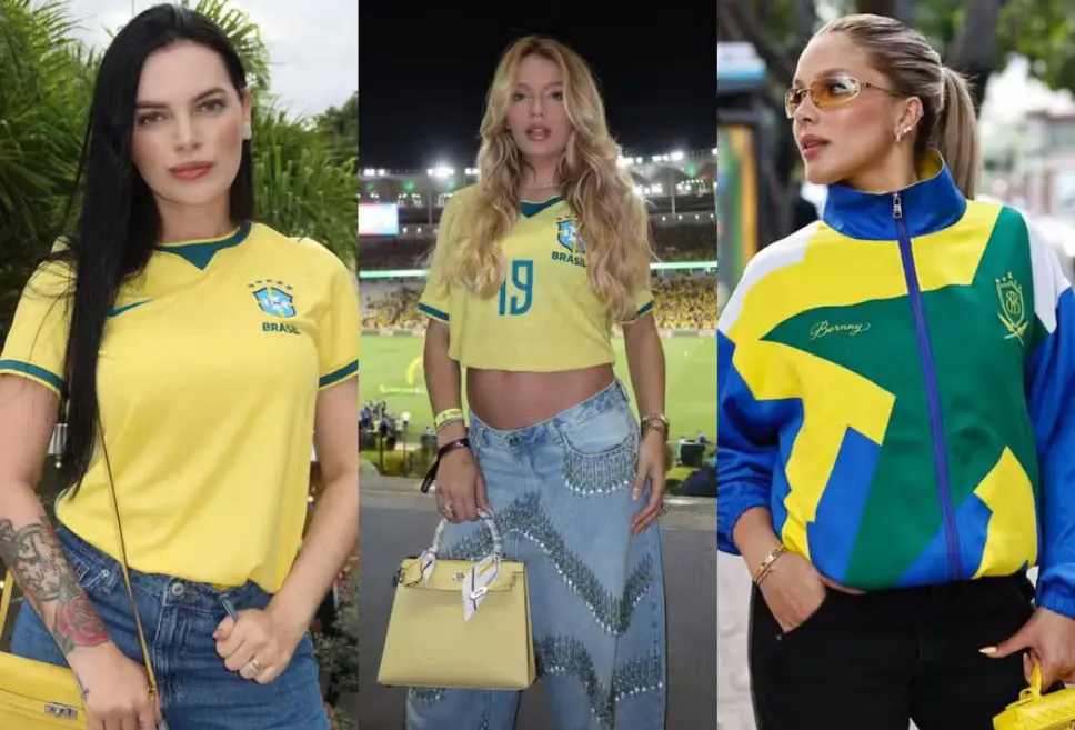 Esposas de jogadores da seleção vão a amistoso com bolsas que ultrapassam R$ 1 milhão (Foto: Redes Sociais)