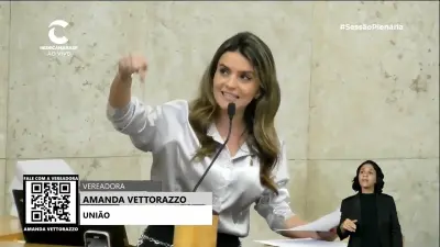 Vereadora Amanda Vettorazzo detém suspeito conhecido como ‘taradão da Vila Mariana’