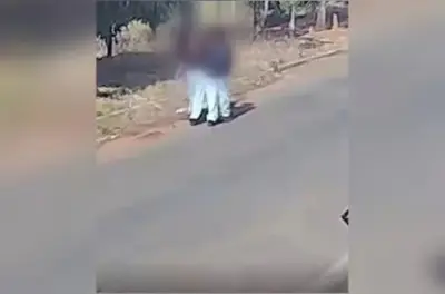 Criminoso amarra duas crianças em trilhos de trem após cometer roubo
