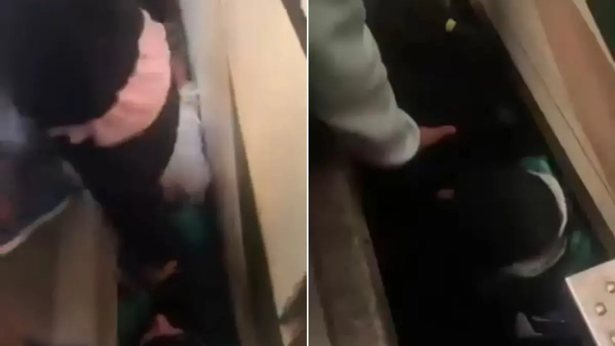 Caso aconteceu enquanto passageiros desembarcavam na Estação Jurubatuba-Senac.  - Foto:  Reprodução/São Paulo Sobre Trilhos