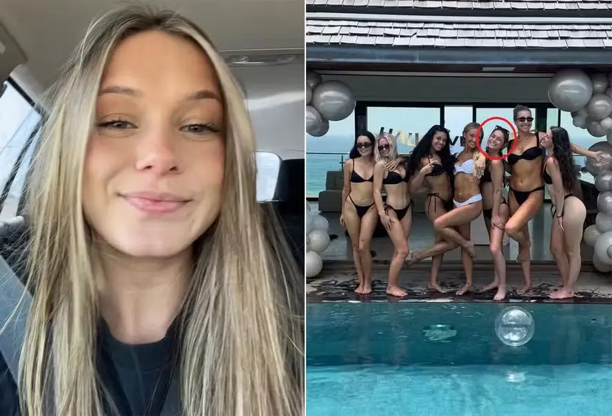 Makenzi Kern (no destaque) morreu em viagem de despedida de solteira de Jade Jones — Foto: Reprodução/Instagram
